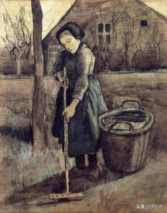 油画名画图片欣赏，梵高的艺术魅力
