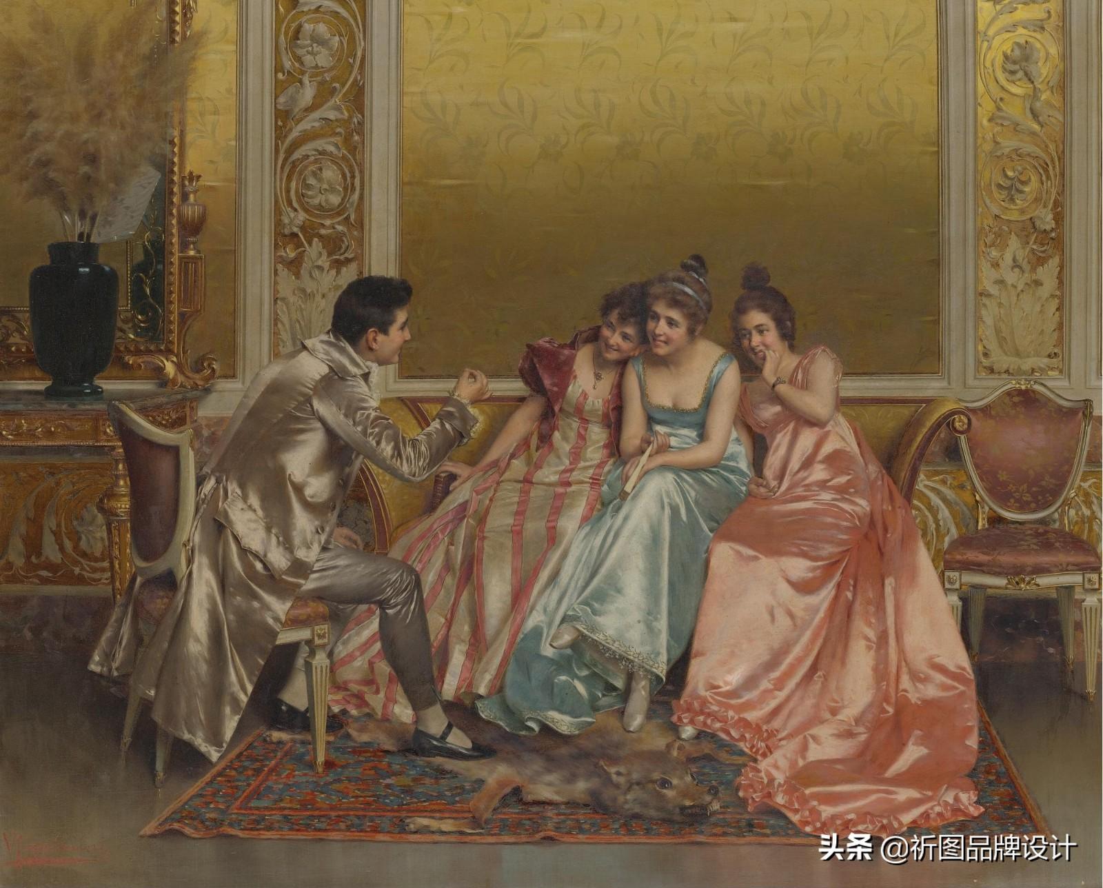 令人害羞的70幅人体油画精选