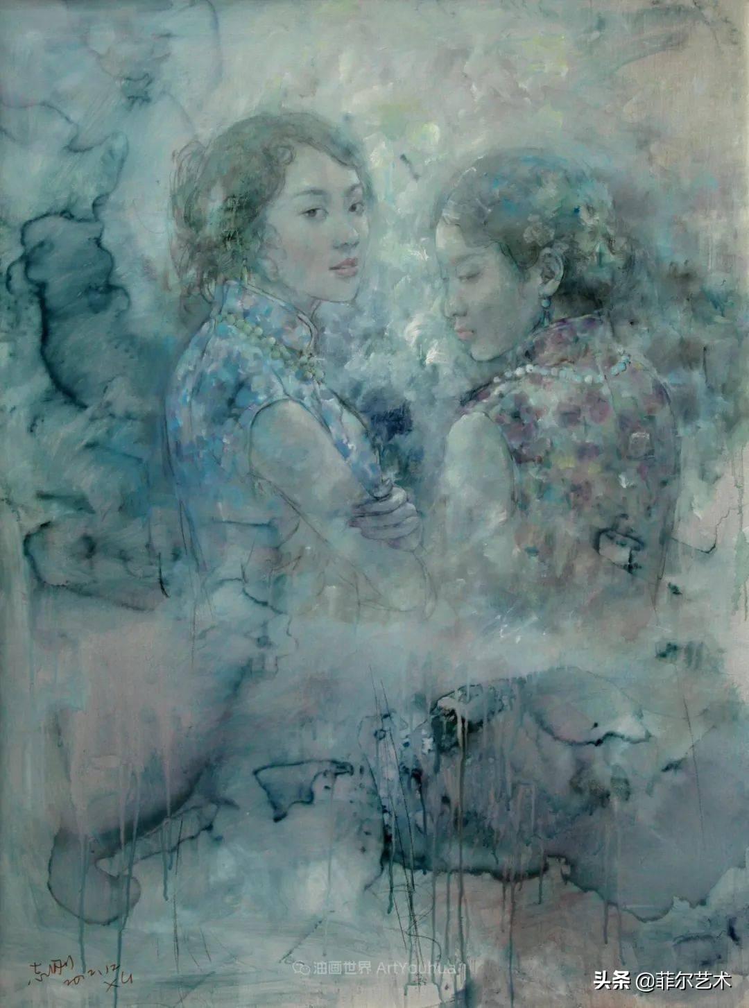 西方油画人物女性全身欣赏，艺术与审美的深度解读