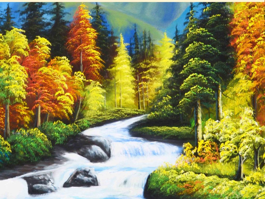油画风景画高清图片欣赏