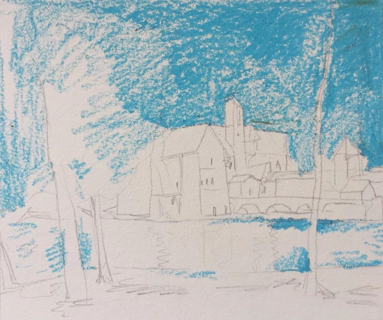 油画风景画教学视频完整版