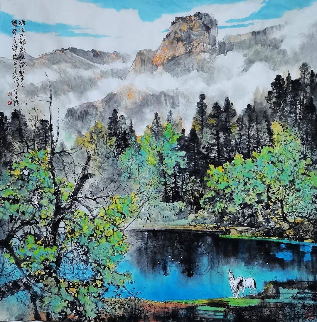 山水之美，跃然纸上——探索中国山水风景画之韵