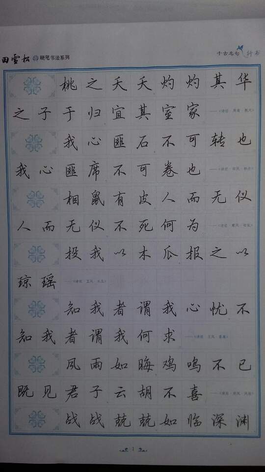 探索书法之美，行楷书字帖练字之旅