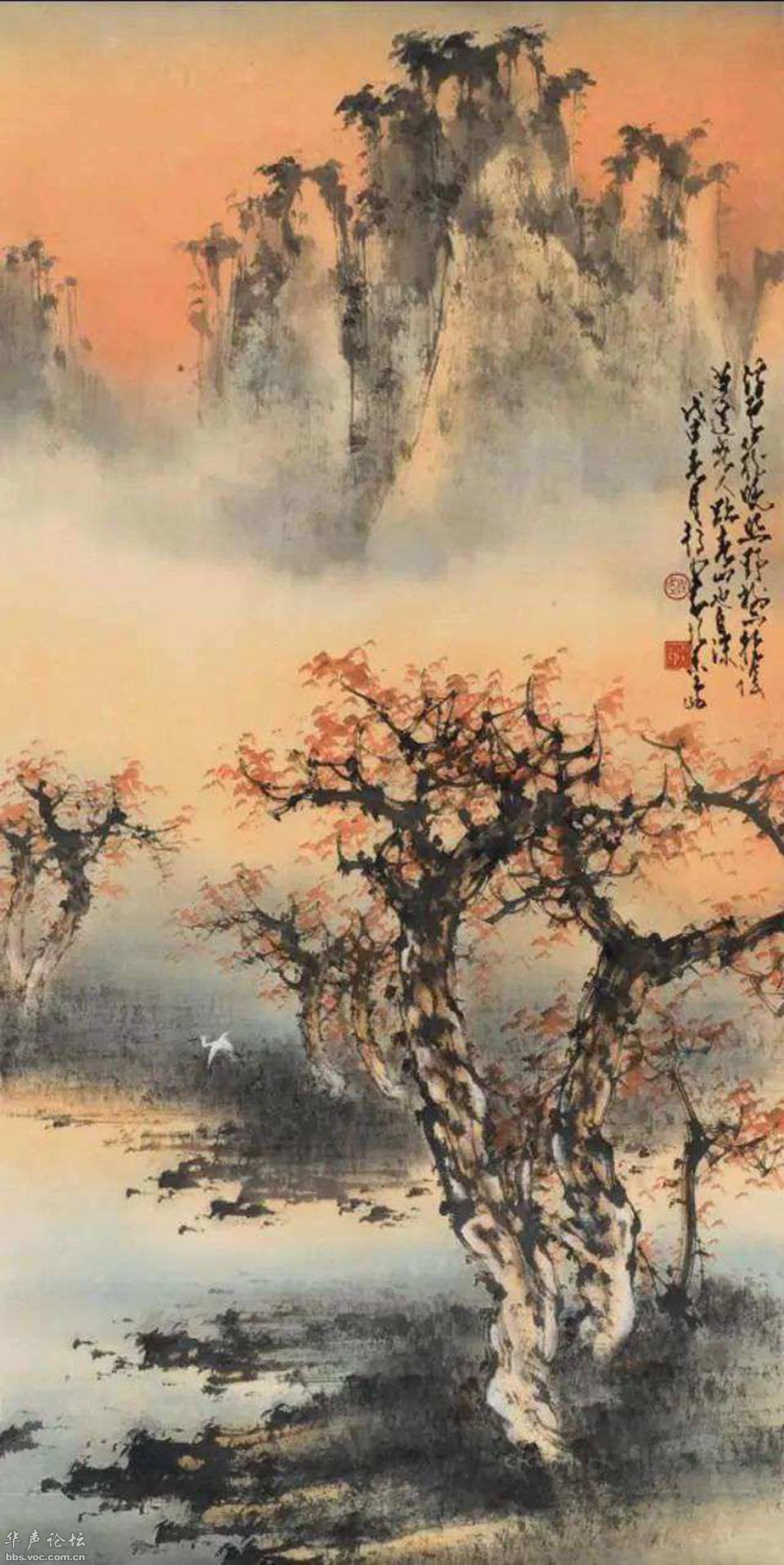 山水画，笔墨间的自然韵律