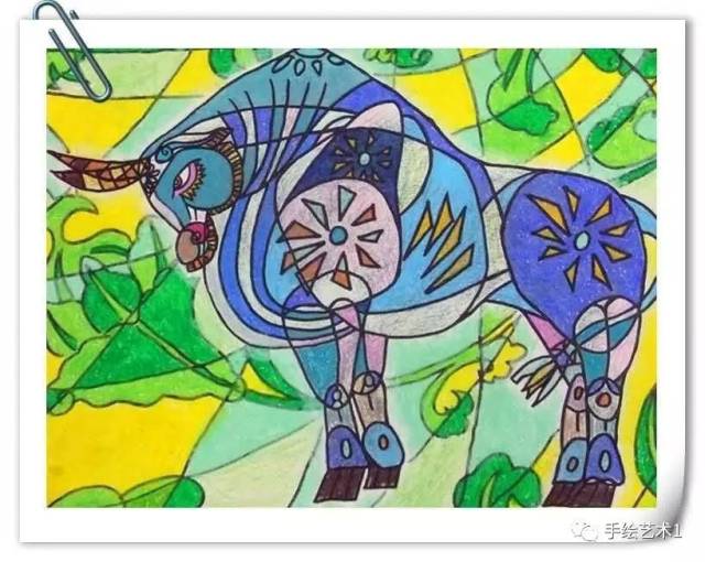 儿童画作品图片大全，童心未泯的色彩世界