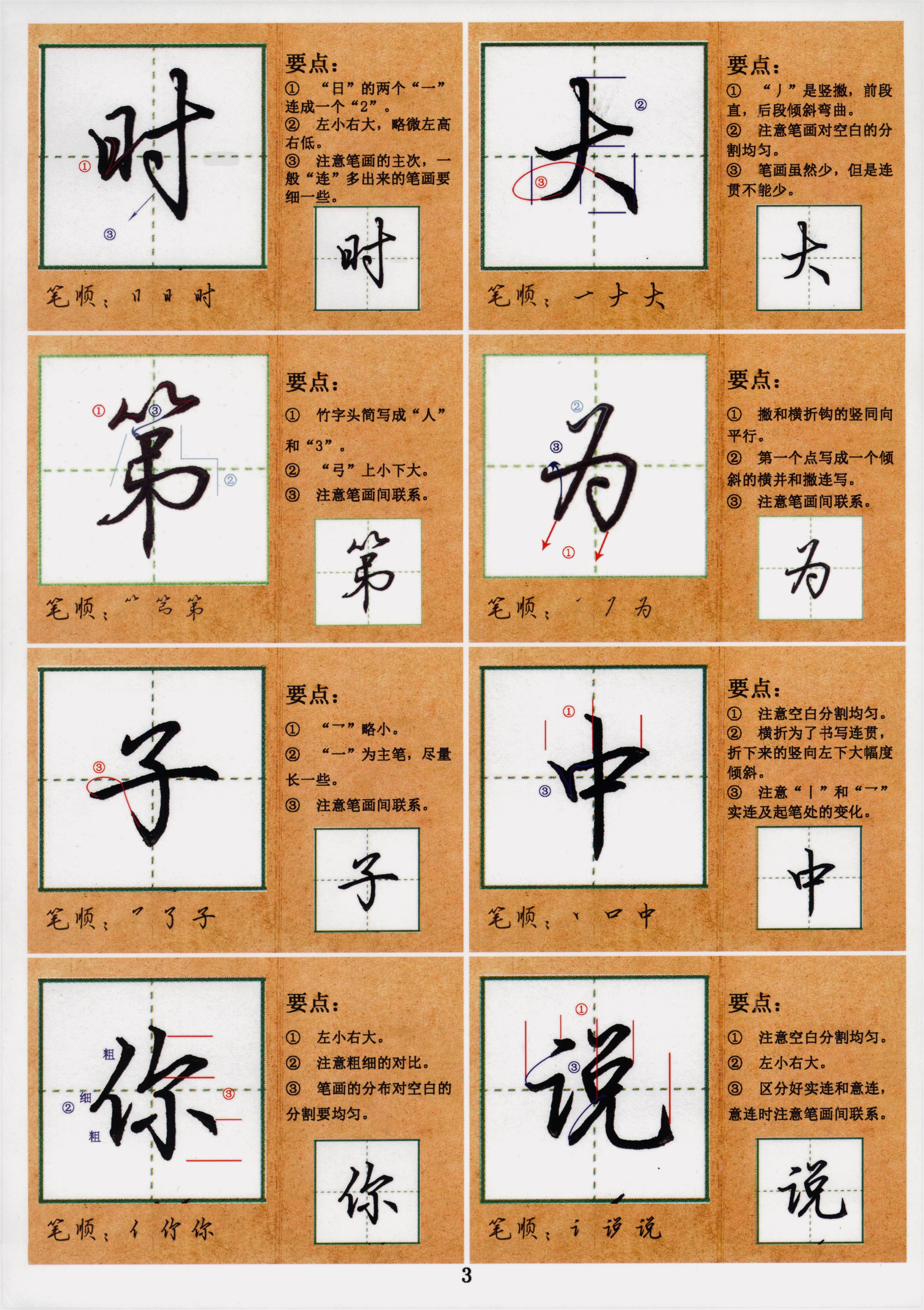 练就书法之韵——行楷必练10000字表的重要性与实施策略