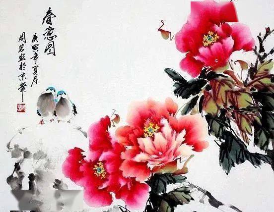 赏国画牡丹，华贵之韵，盛世之风