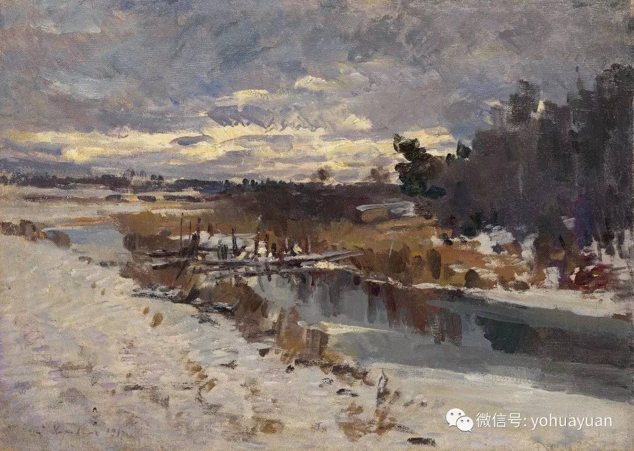 油画艺术作品，色彩与情感的交响乐章