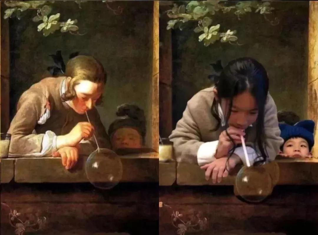 探索艺术与创意的边界，世界名画人物的现代模仿秀