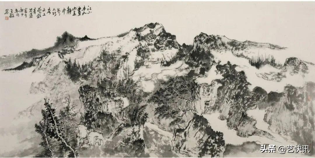 探秘中国著名山水画作品，自然之韵与人文之美的完美融合