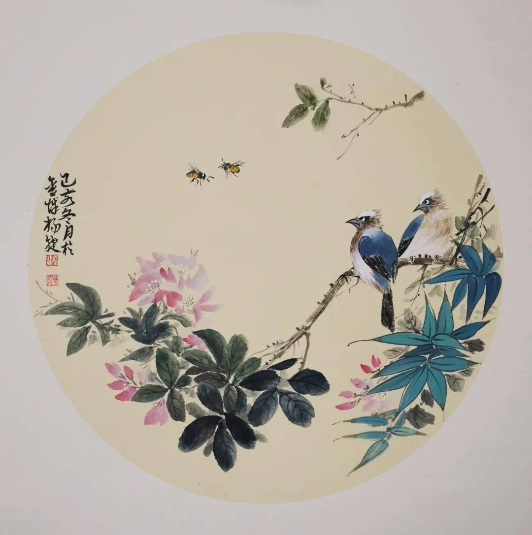 精品国画花鸟作品，笔墨间绽放的自然之歌