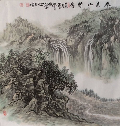 简单水墨画初学入门，一笔一墨绘出心中世界