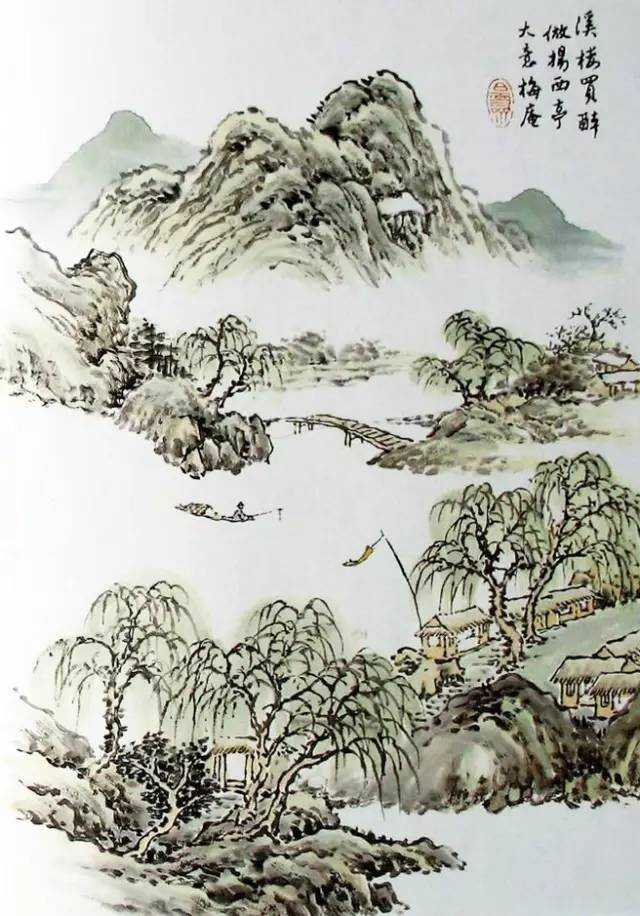 国画山水入门教程，解锁自然之美的艺术之旅