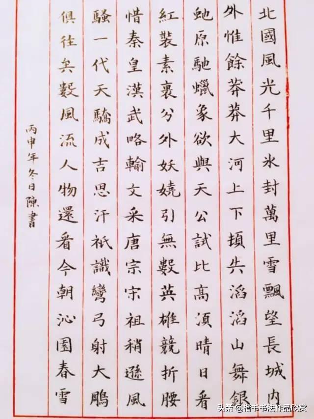 硬笔楷书书法作品的艺术魅力与欣赏指南