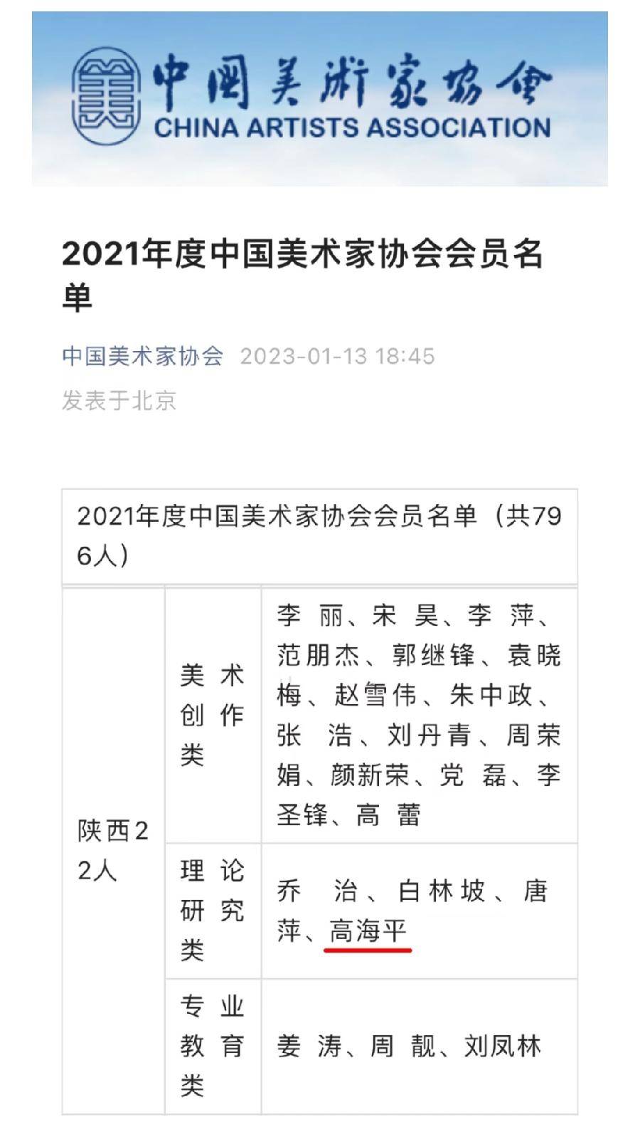 中国美术家协会2021年度公告通知解读与展望