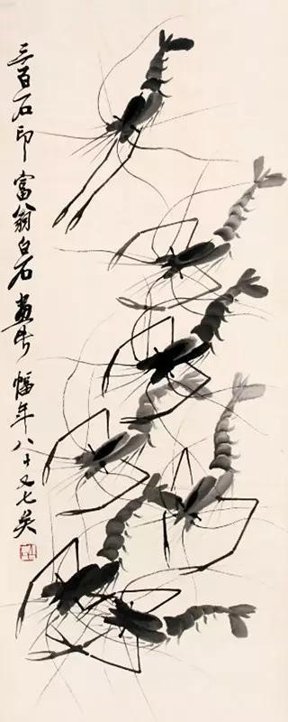 齐白石的虾与徐悲鸿的马，艺术中的生命与精神