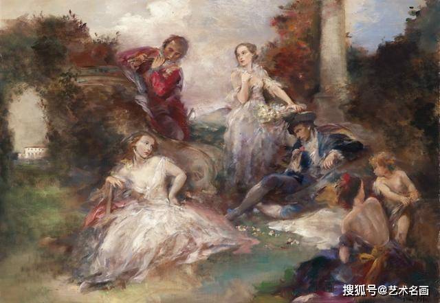 古典油画人物，穿越时空的艺术魅力