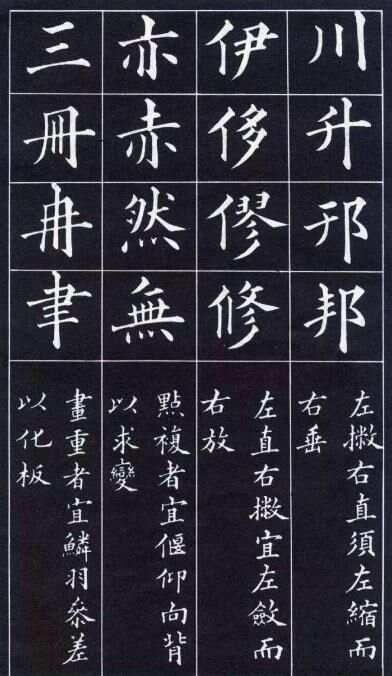 欧阳询楷书入门，一笔一划中的书法艺术