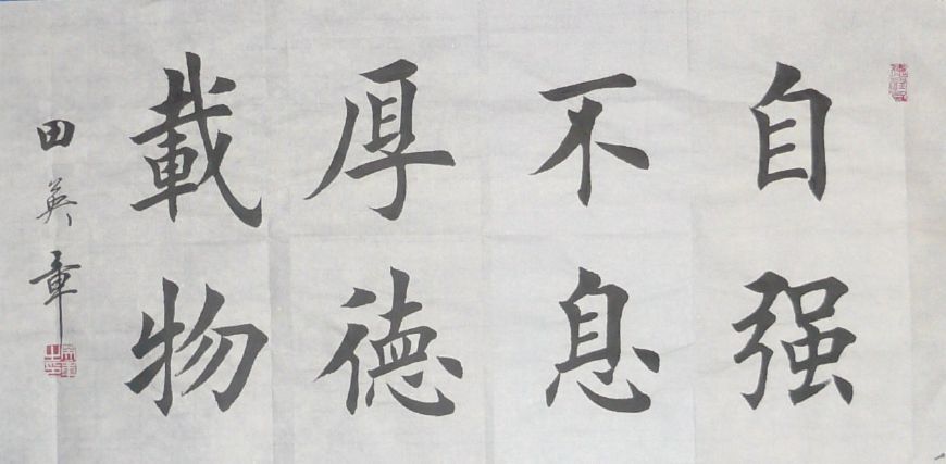 毛笔书法楷书作品欣赏，笔墨间的古典韵味