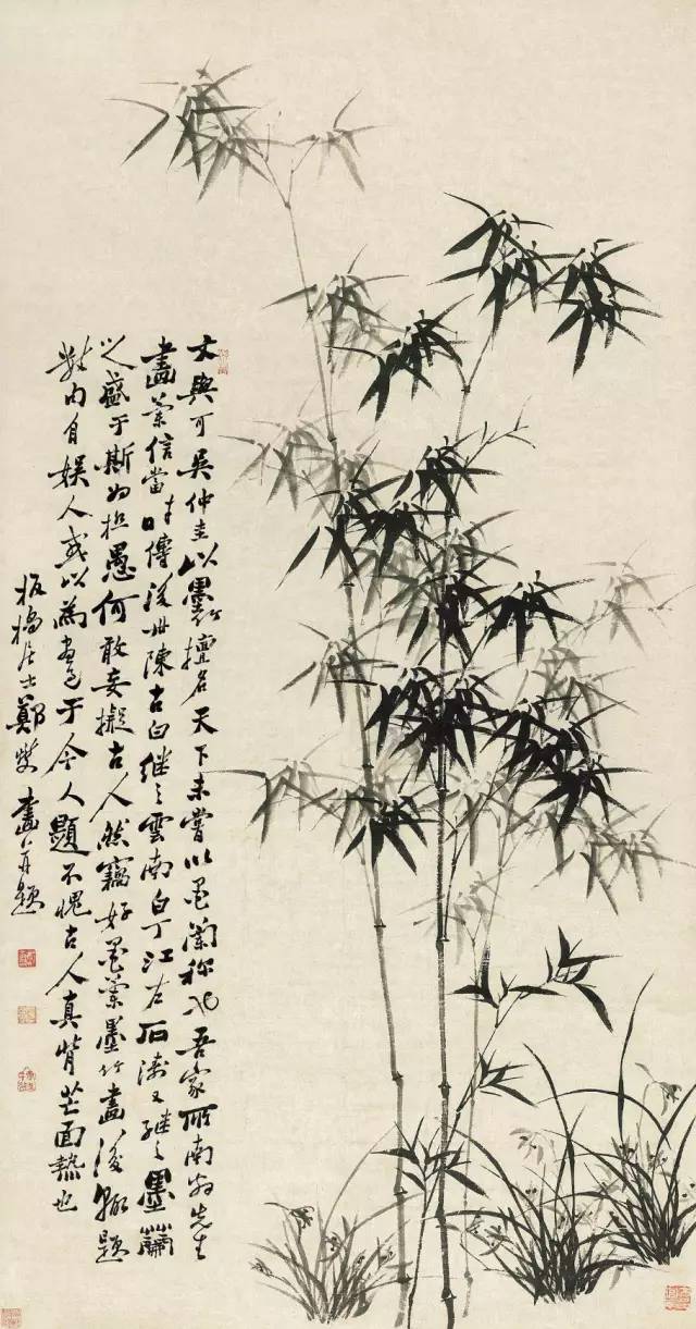 郑板桥竹子，笔墨间的文人情怀与自然哲思