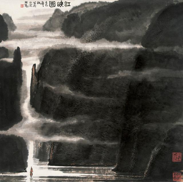 简单之美，水墨山水画图片大全的魅力探索