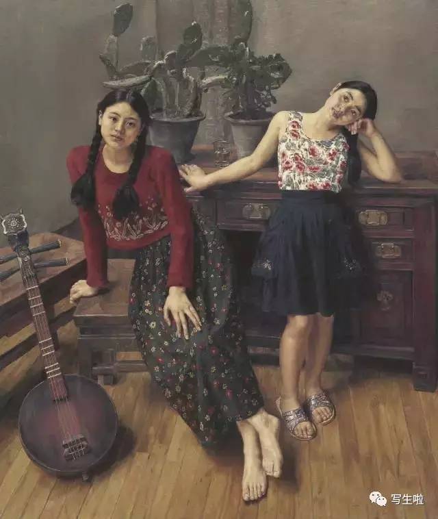 杨飞云，以画笔为媒，裸呈爱意——探索其裸画妻子背后的艺术与情感