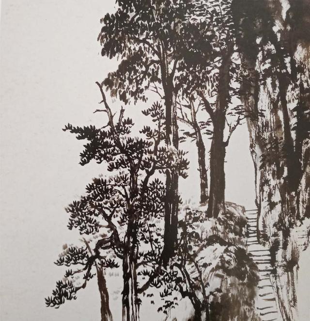 写意山水画入门，笔墨间的自然韵律