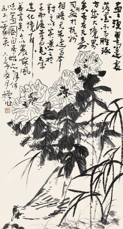 齐白石花鸟画，笔墨间的自然韵律与生命哲思