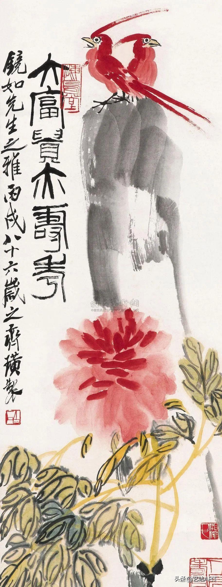 齐白石的画作赏析，笔墨间的自然与人生