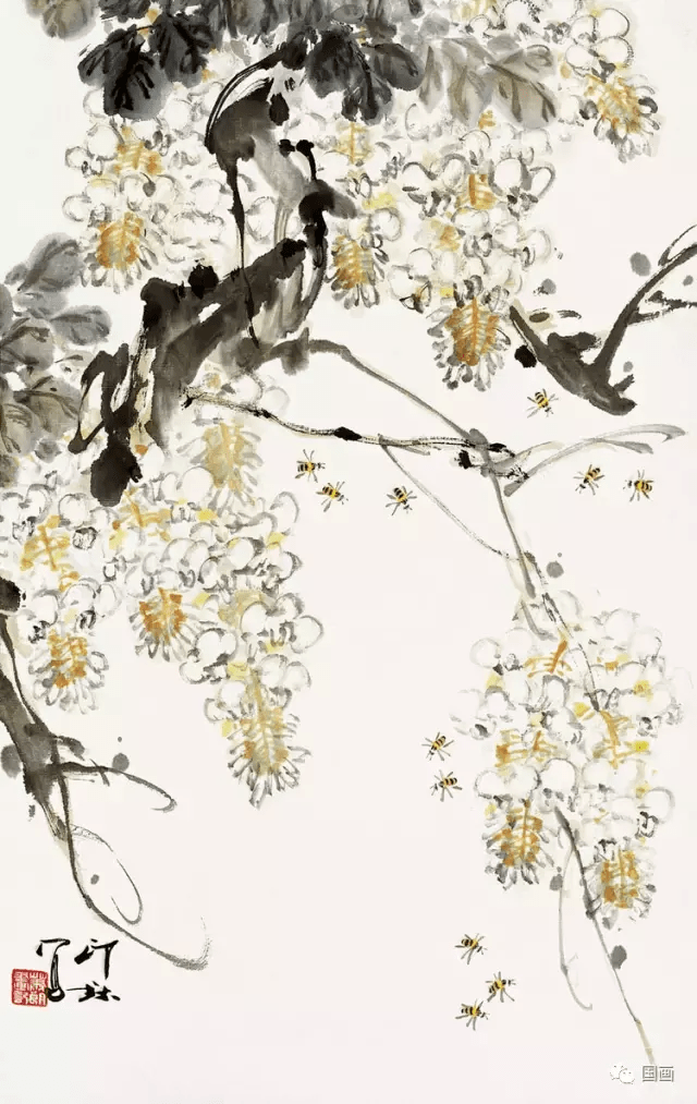 探索国画之韵，花鸟画中的自然哲学与艺术美学