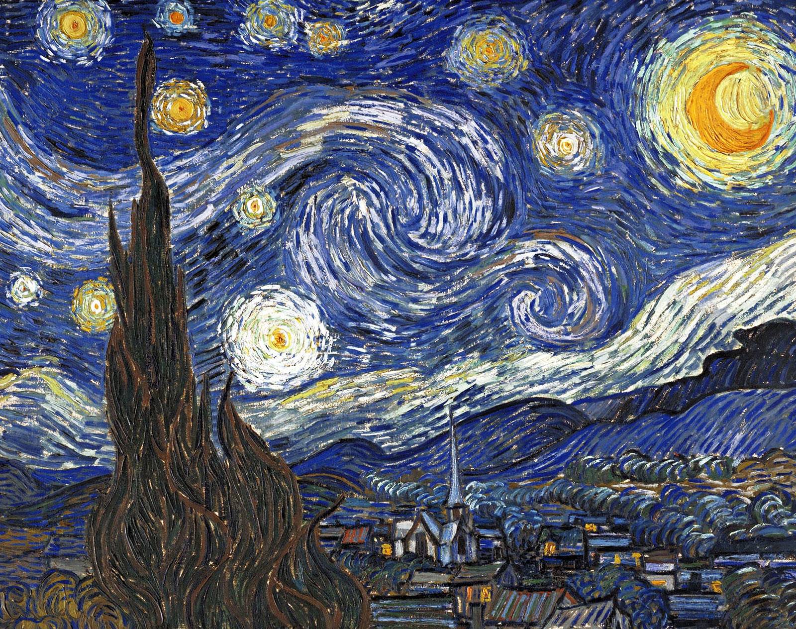 梵高，星空的画家，生命的燃烧者