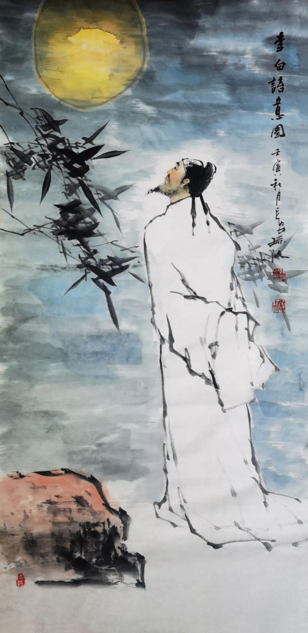 人物画100幅，穿越时空的灵魂对话