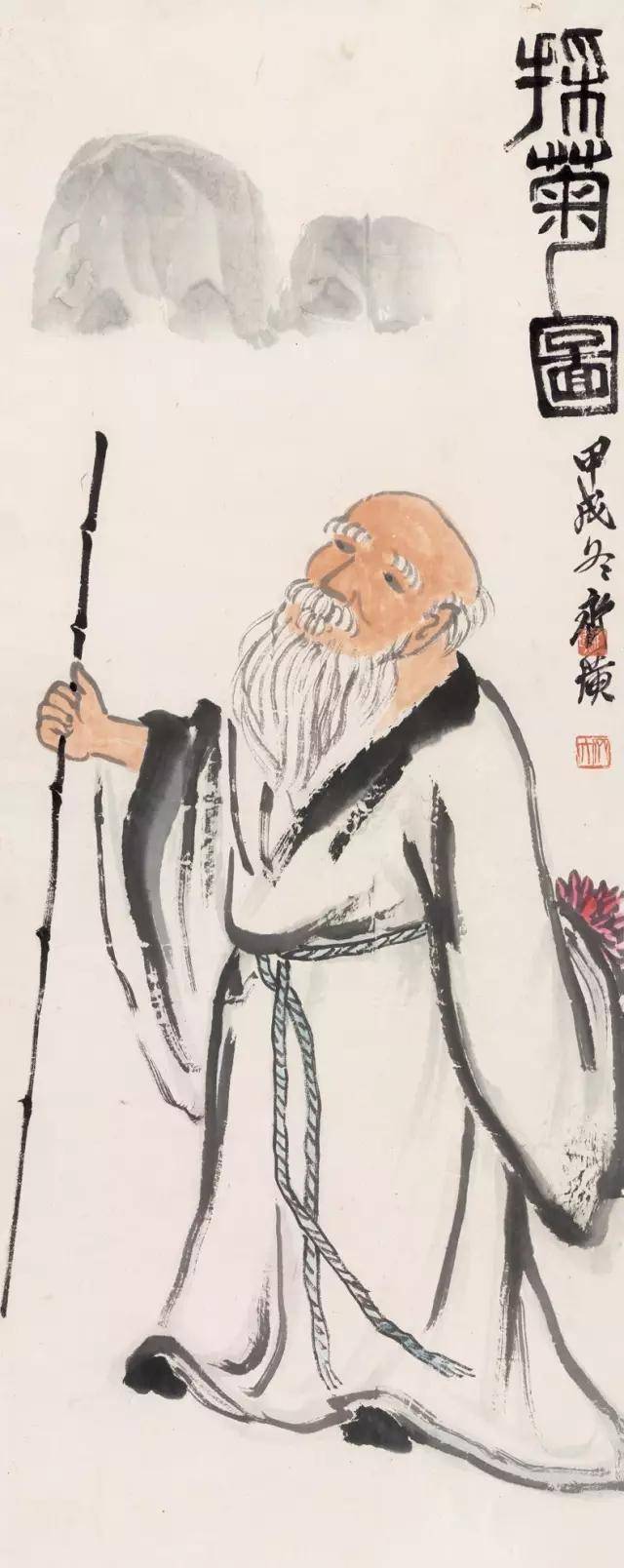 齐白石人物画，笔墨间的人生百态