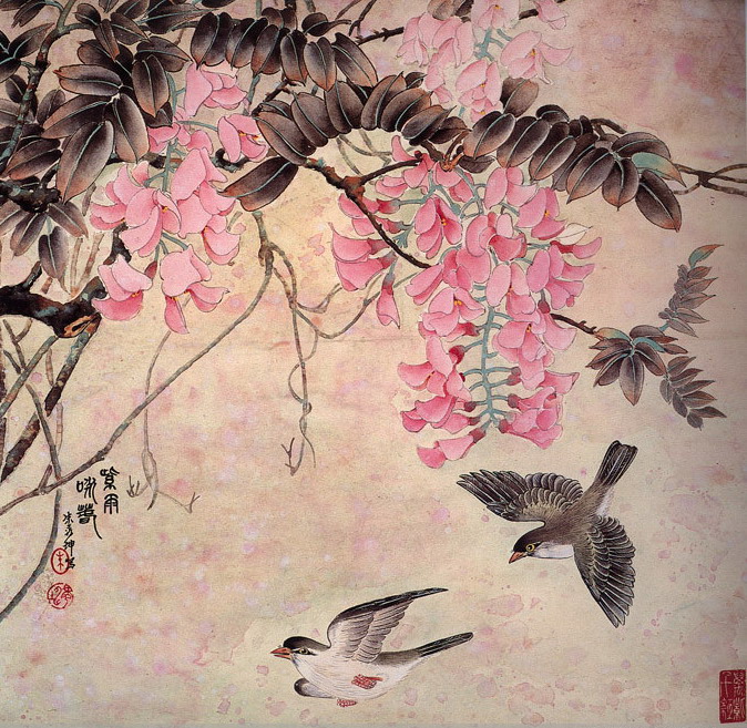 简单又好看的工笔画，传统艺术与现代审美的完美融合