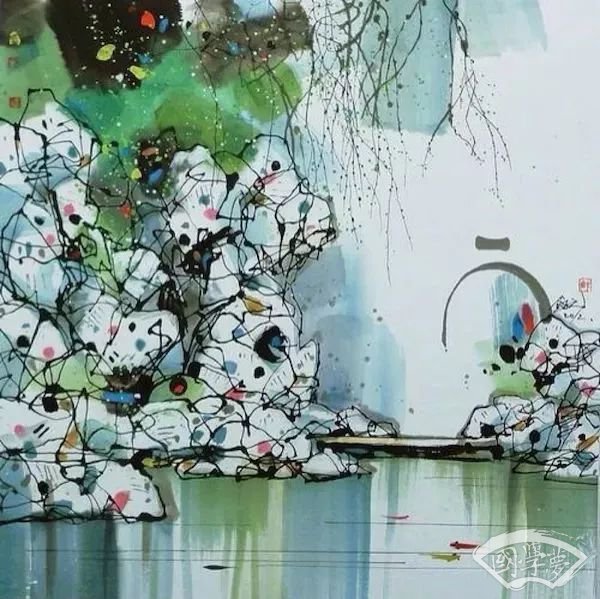 探秘吴冠中笔下的水乡油画，诗意与现实的交融