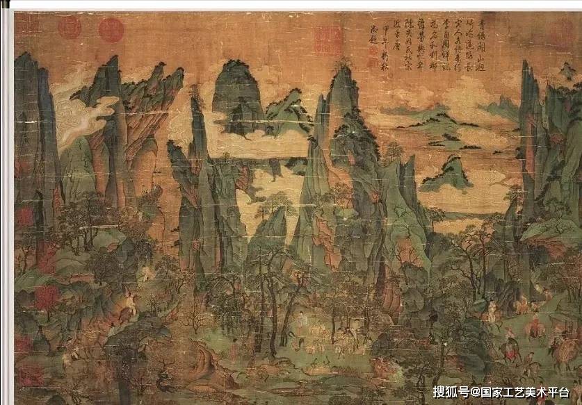 中国十大名画价格排行，艺术市场的璀璨明珠