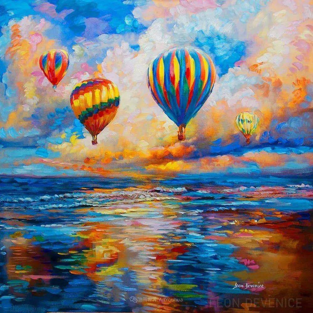 探索色彩的盛宴，油画作品欣赏介绍