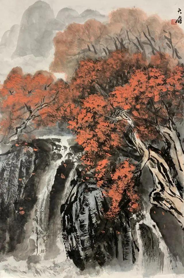 简单山水国画入门，从图片中领悟自然之美