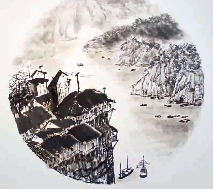 探索国画山水画的艺术魅力，技巧视频教学的深度解析
