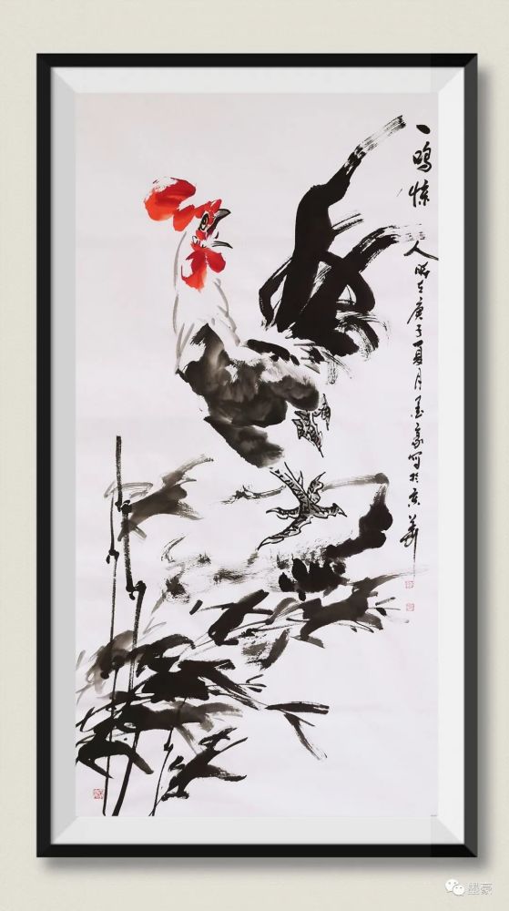 墨韵生辉，何水法国画作品的艺术魅力探析