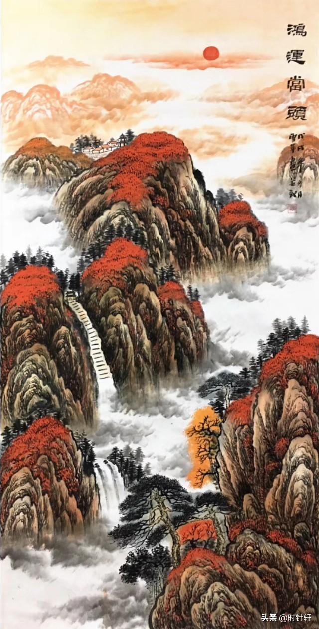 探索国画山水之美，简单而深远的艺术享受