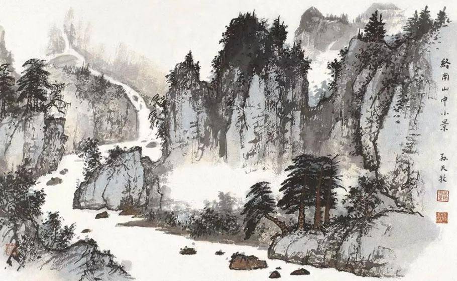 临摹国画山水，探寻传统与现代的融合之美