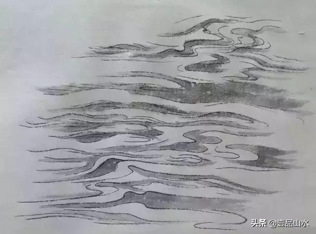 素描山水画，简单入门教程