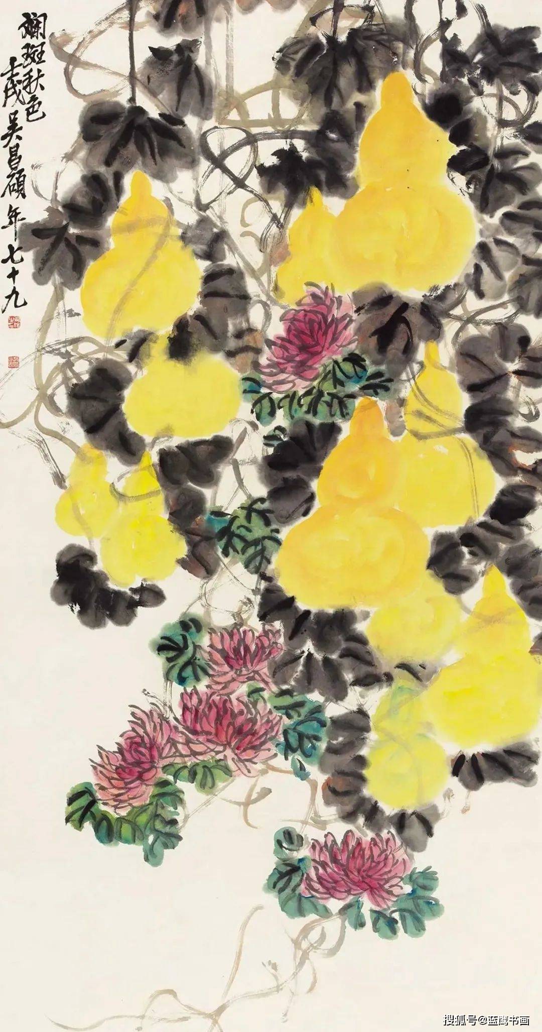 何水法作品，笔墨丹青中的诗意与意境
