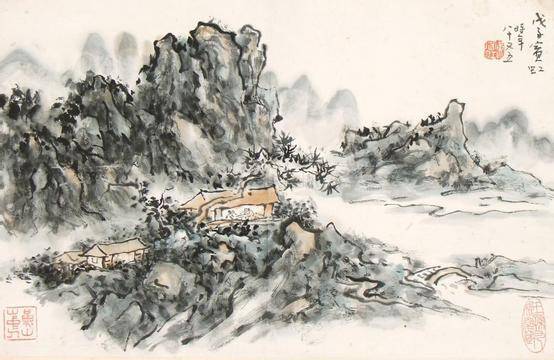 探秘黄宾虹，山水画中的意境与笔墨韵味
