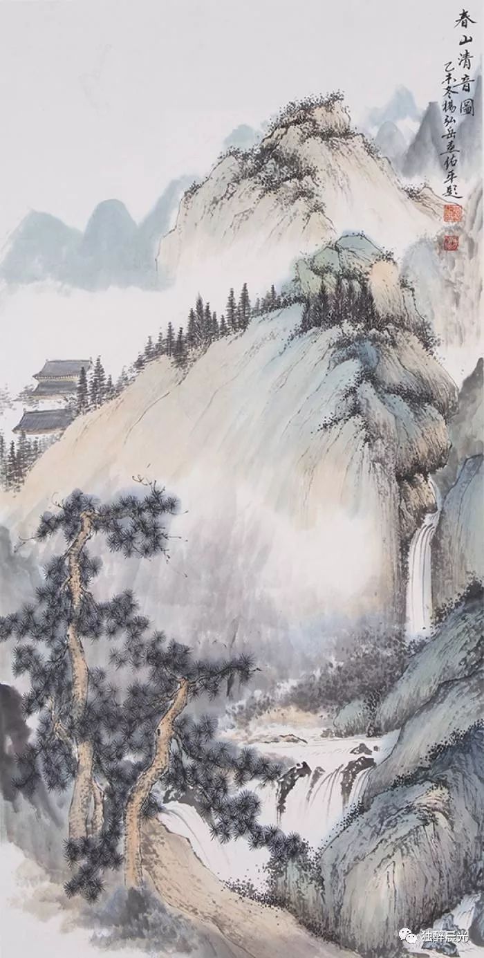 水墨山水画法，千年传承的诗意与意境