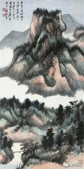 探秘张大千，山水画中的诗意与意境
