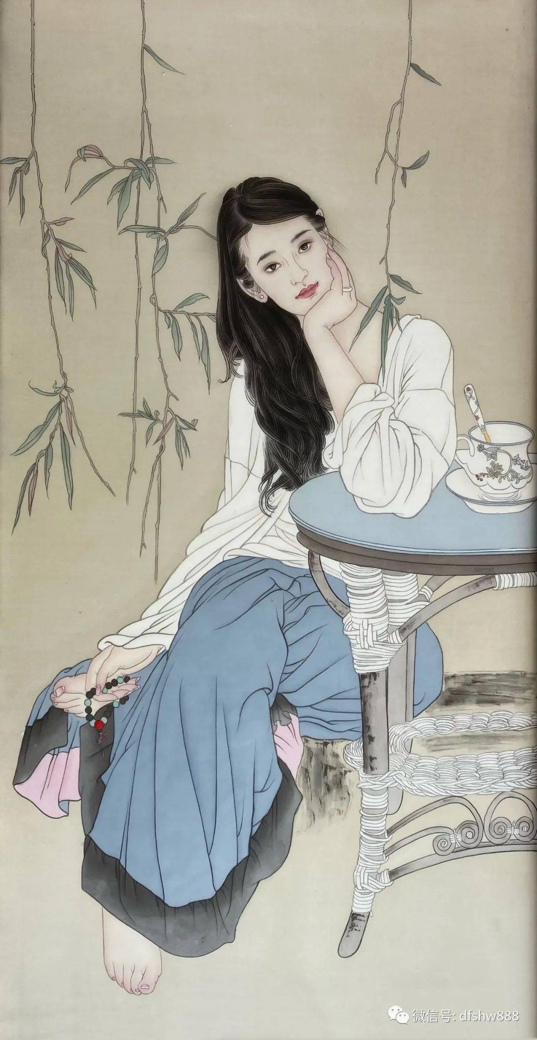 探寻中国工笔人物画的艺术魅力
