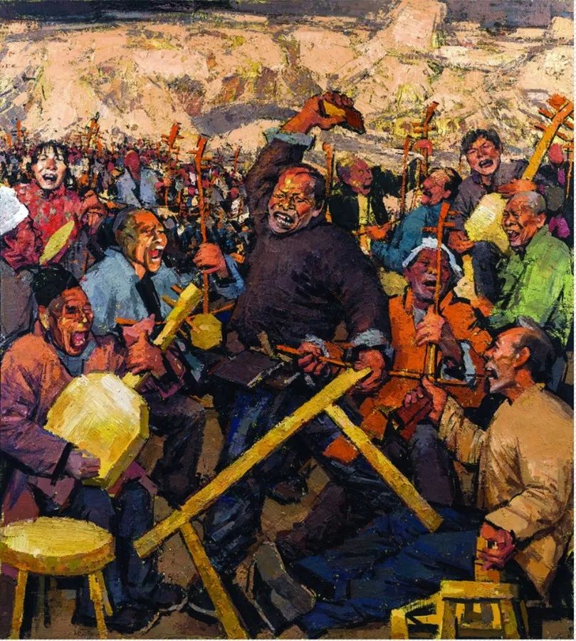 全国美展油画一等奖，艺术与时代的交响