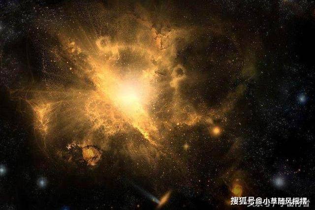 探索宇宙奥秘，世界起源的壮丽画卷——高清油画放大版赏析